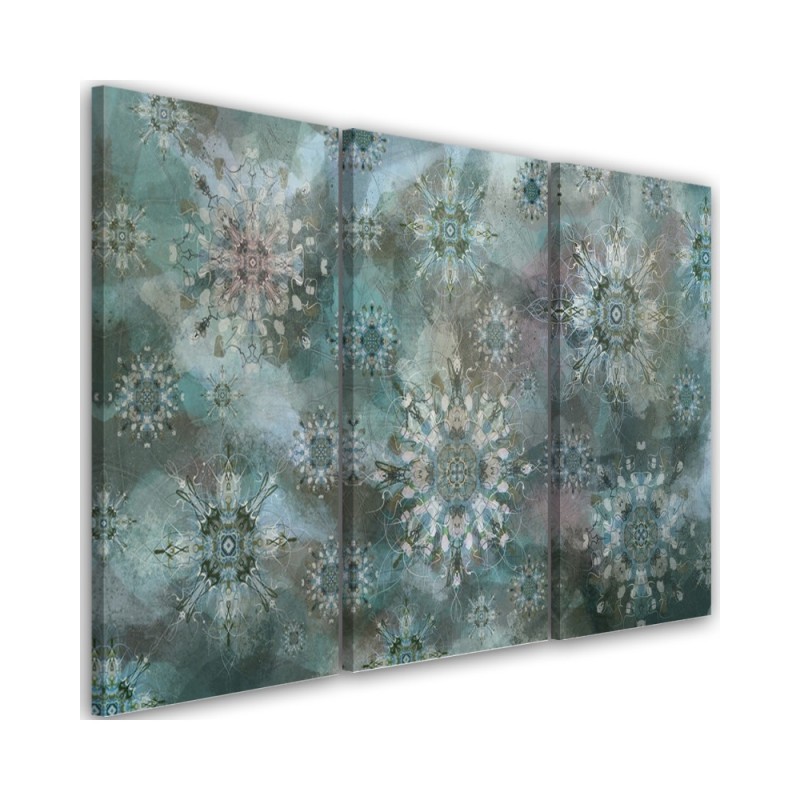 Beautiful paintings for wall - Turquoise mosaic | FEEBY