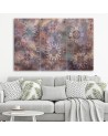Canvas painting for living room - Colourful abstraction | FEEBY