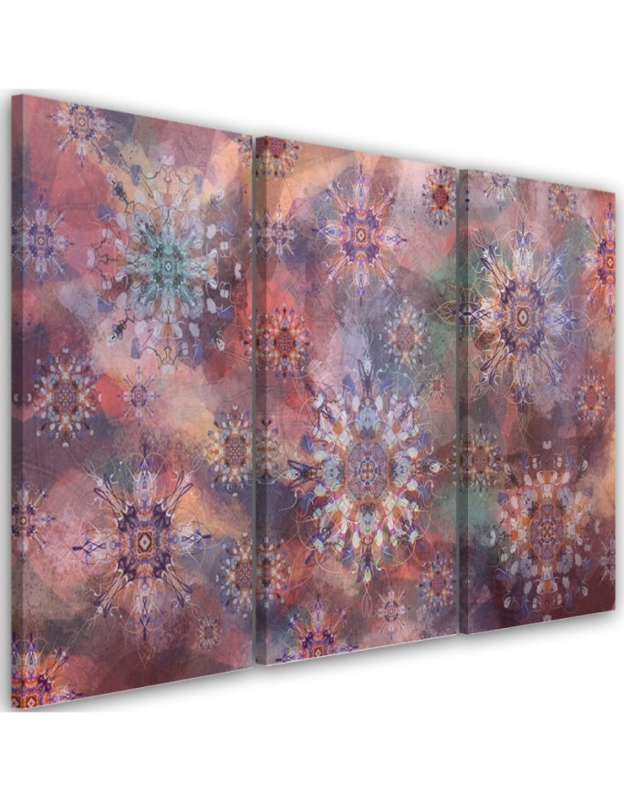 Wall painting for bedroom - Mandala oriental pattern | FEEBY