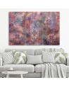 Wall painting for bedroom - Mandala oriental pattern | FEEBY