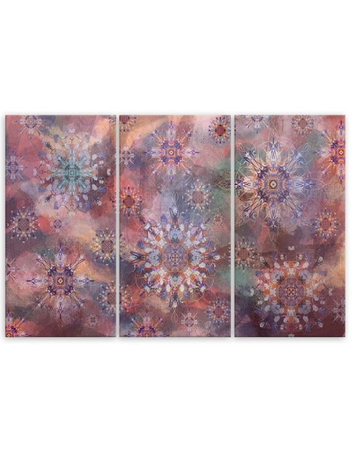 Wall painting for bedroom - Mandala oriental pattern | FEEBY