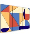 Colourful Canvas paintings for children - Geometric shapes abstract | FEEBY