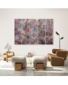 Canvas Canvas painting for living room - Colourful abstraction 5 parts | FEEBY