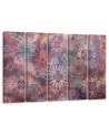 Wall painting for bedroom - Mandala oriental pattern | FEEBY