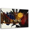Canvas painting - African landscape - for the wall in the room | FEEBY