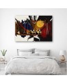 Canvas painting - African landscape - for the wall in the room | FEEBY