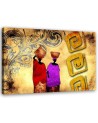 African women - canvas painting for living room, dining room | FEEBY