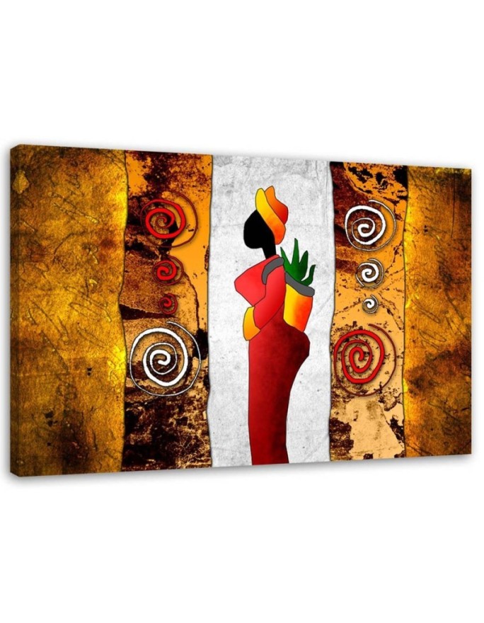 Canvas print Indigenous woman