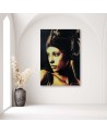 Decorative canvas painting - African woman portrait | FEEBY
