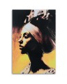 Modern wall art painting - African woman portrait | FEEBY