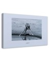 Canvas painting - Africa giraffe at the watering hole | FEEBY