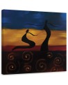 Decorative Canvas painting for dining room - African characters | FEEBY