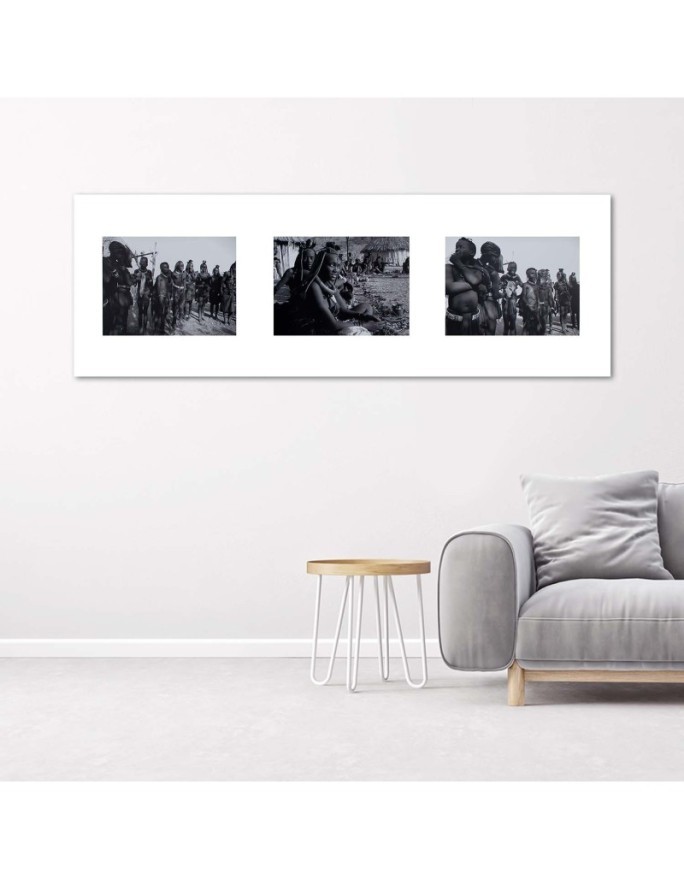 Illustration wall art paintings - Collage of African people | FEEBY