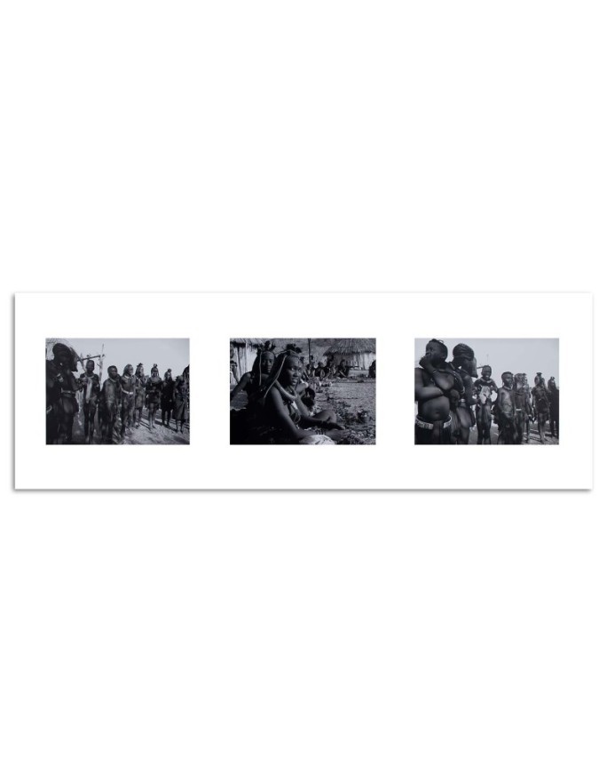 Illustration wall art paintings - Collage of African people | FEEBY