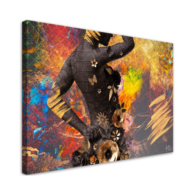 Canvas prints for living room - African woman | FEEBY