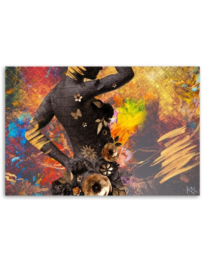 Canvas prints for living room - African woman | FEEBY