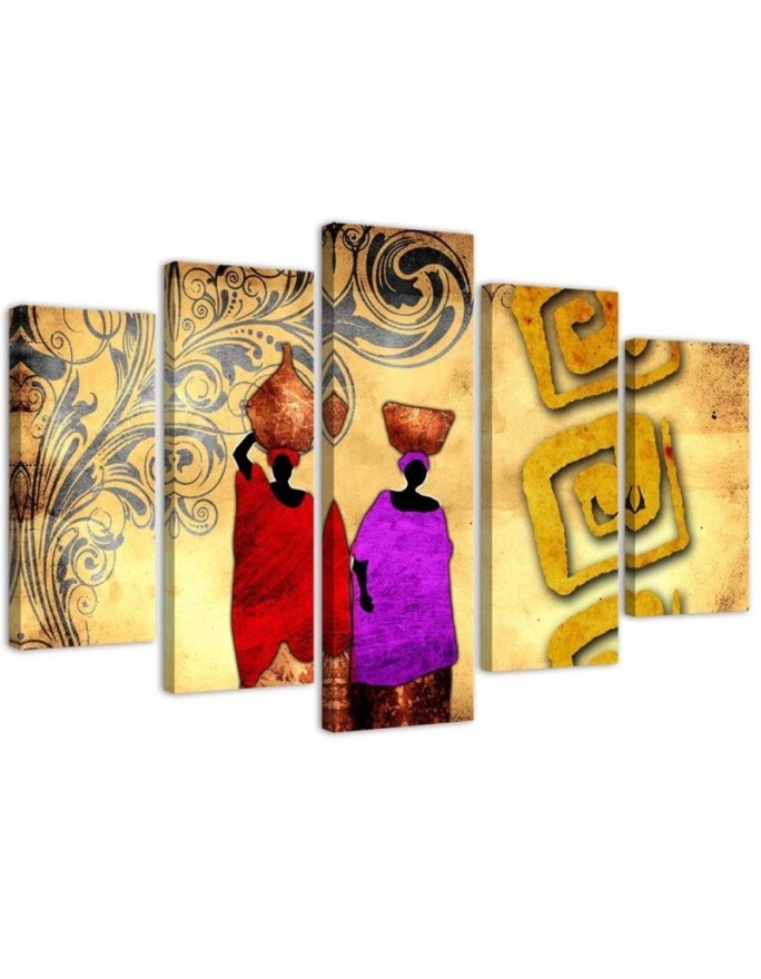 African women - canvas paintings for living room, dining room | FEEBY