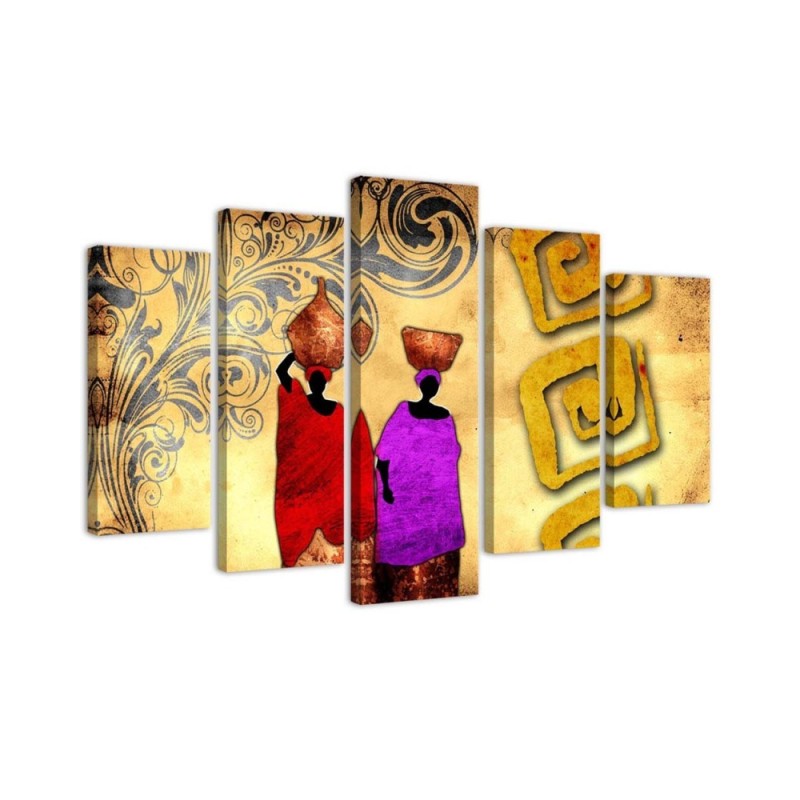 African women - canvas paintings for living room, dining room | FEEBY