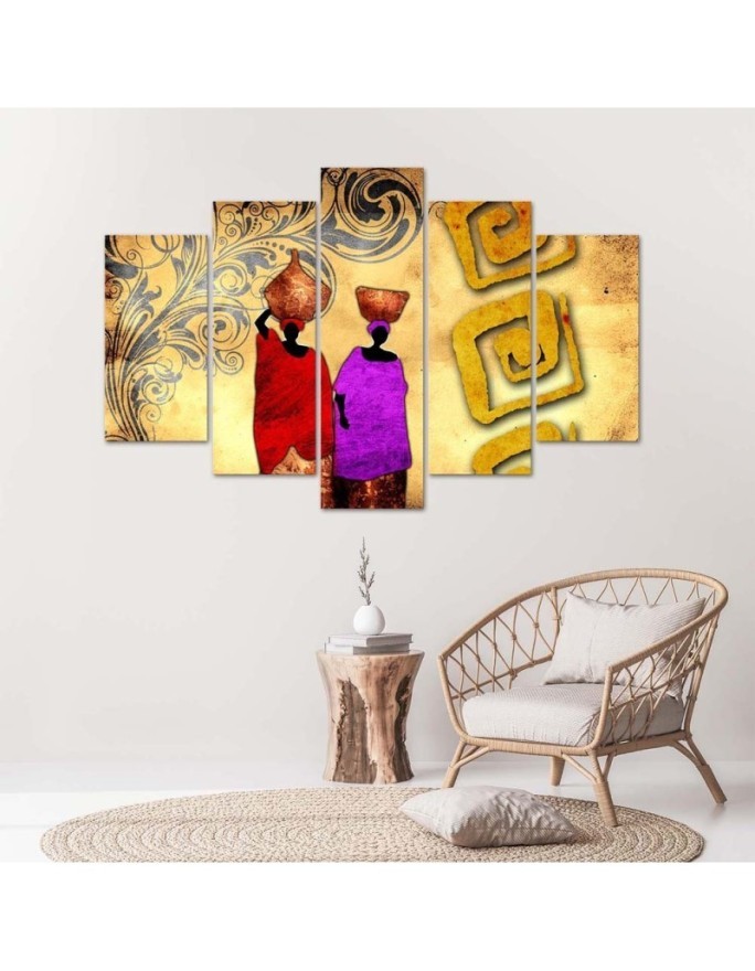 African women - canvas paintings for living room, dining room | FEEBY