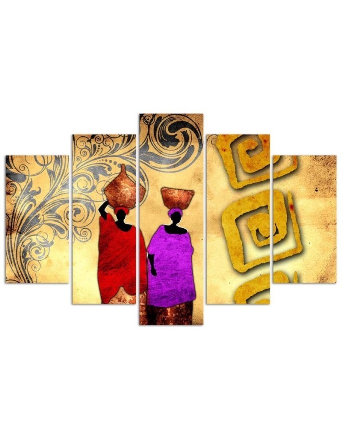 African women - canvas paintings for living room, dining room | FEEBY