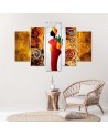 African woman - canvas paintings on canvas for living room, dining room | FEEBY