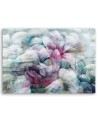 Modern Canvas painting for room - Flowers on concrete background | FEEBY