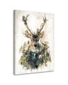 Canvas prints for a child - Futuristic Deer abstract | FEEBY