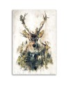Canvas prints for a child - Futuristic Deer abstract | FEEBY