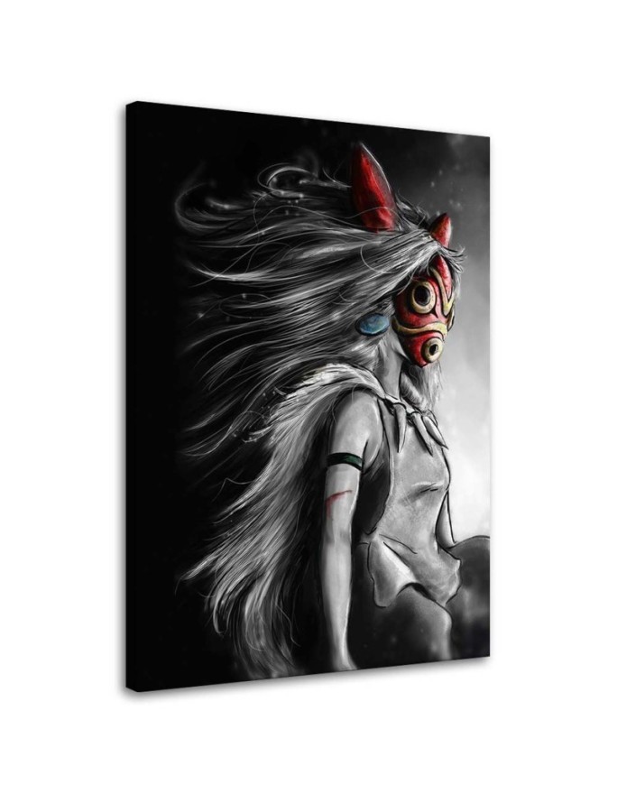 Canvas prints for teenager's room - Princess Mononoke | FEEBY