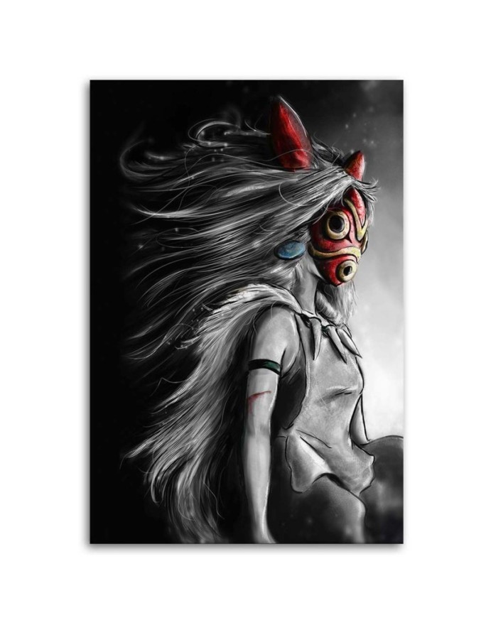 Canvas prints for teenager's room - Princess Mononoke | FEEBY