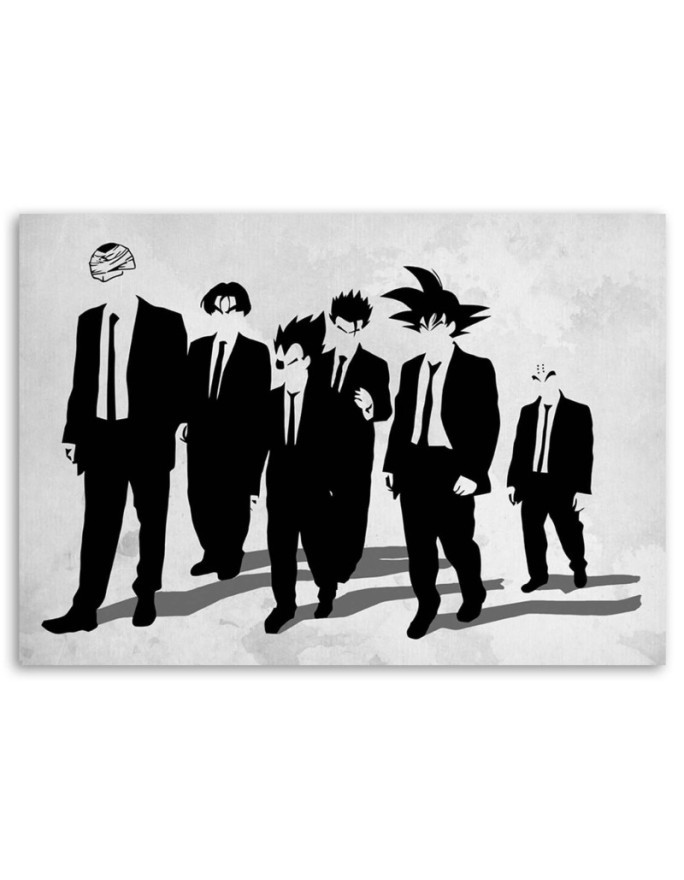 Canvas prints for teenager's room - anime characters in suits | FEEBY