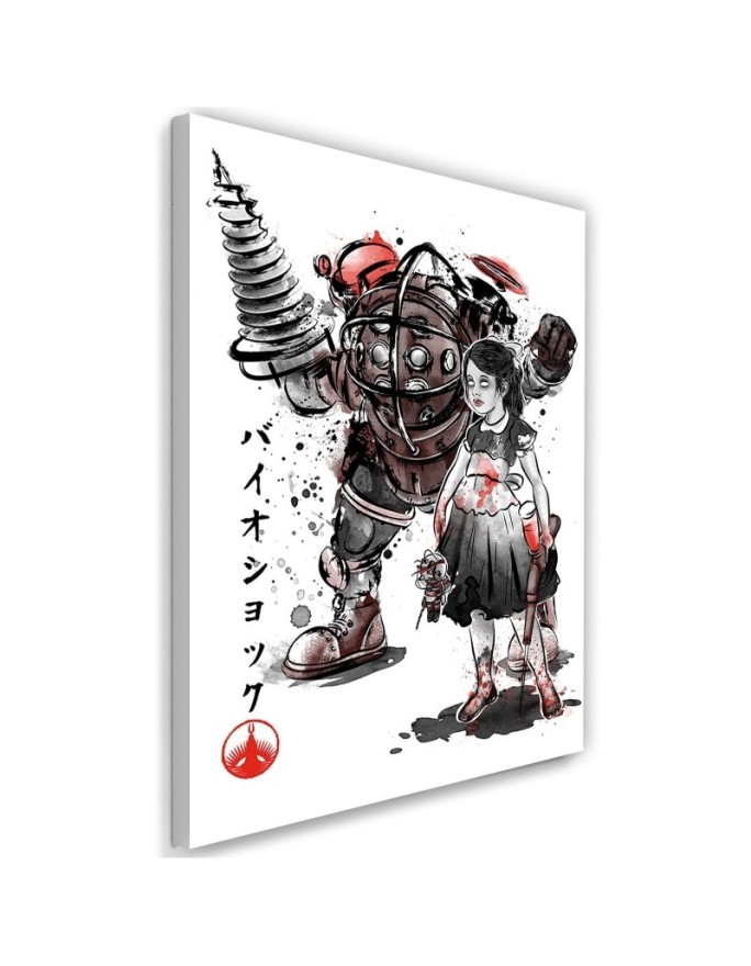 Teenage canvas painting for room - Bioshock | FEEBY