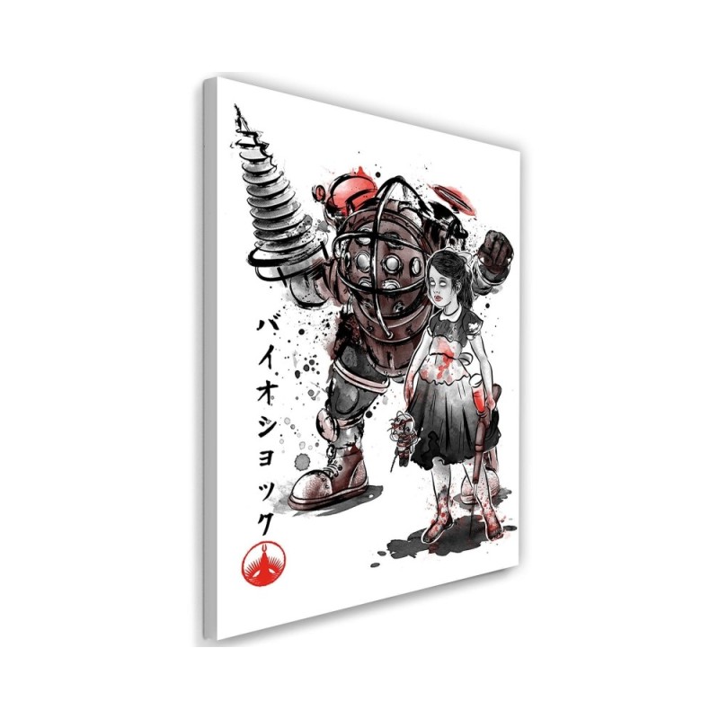 Teenage canvas painting for room - Bioshock | FEEBY