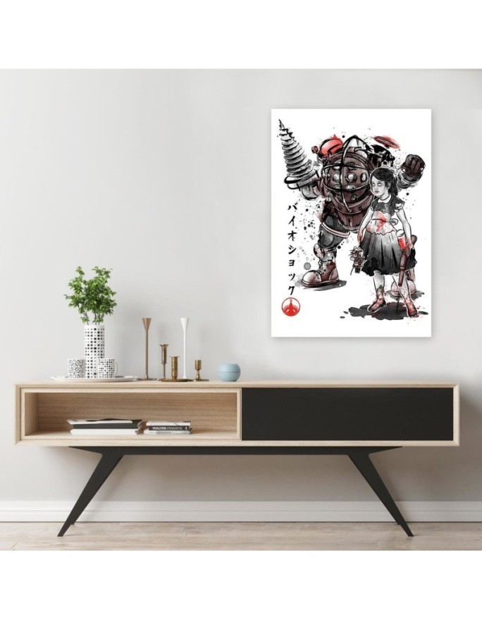Teenage canvas painting for room - Bioshock | FEEBY