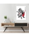 Illustration Canvas painting - Fullmetal Alchemist: Brotherhood Sumi-e | FEEBY