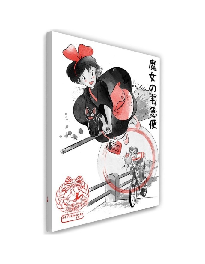 Canvas prints for children's room - Anime manga Sumi-e Dr.Monekers | FEEBY