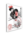 Canvas prints for children's room - Anime manga Sumi-e Dr.Monekers | FEEBY