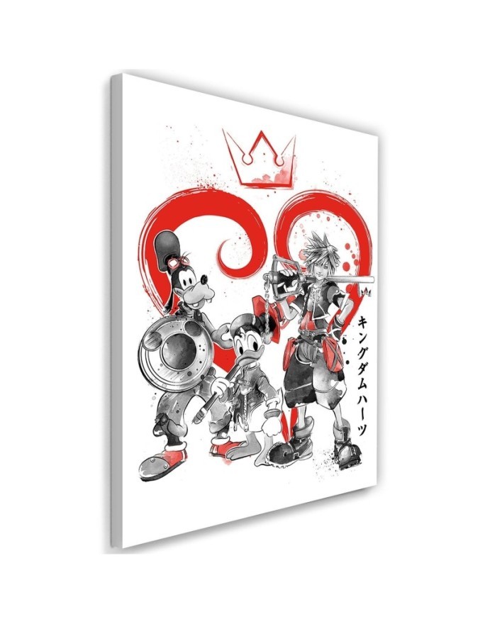 Teenage canvas painting - Kingdom Hearts Dr.Monekers | FEEBY