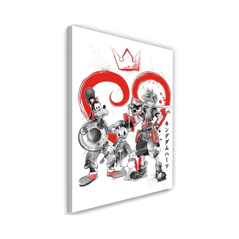 Teenage canvas painting - Kingdom Hearts Dr.Monekers | FEEBY