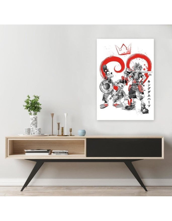 Teenage canvas painting - Kingdom Hearts Dr.Monekers | FEEBY