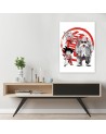 Teenage wall art painting - Dragon Ball Dr.Monekers | FEEBY