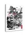 Youthful Canvas paintings for wall - Godzilla films | FEEBY