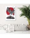 Youth canvas paintings - King Ghidorah | FEEBY