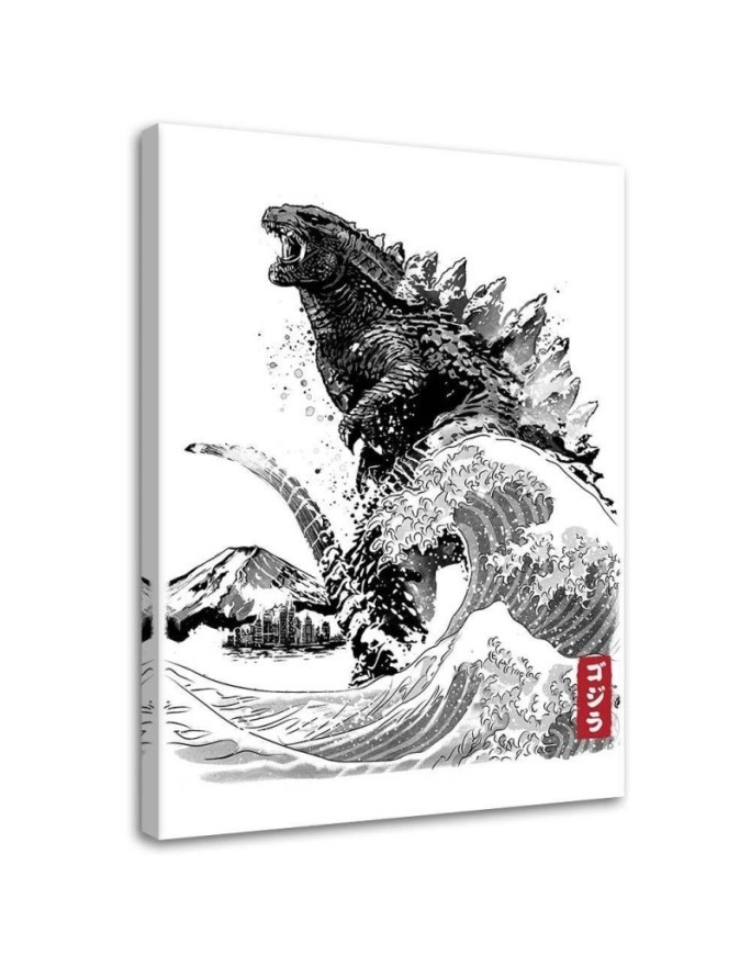Youth Canvas paintings for boy - Godzilla | FEEBY