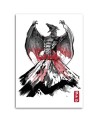 Illustration canvas print - Godzilla films Dr.Monekers | FEEBY