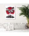 Canvas print Canvas prints - Anime Giant Moth | FEEBY