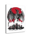 Canvas painting for wall - Anime Monster with wings sumi-e | FEEBY