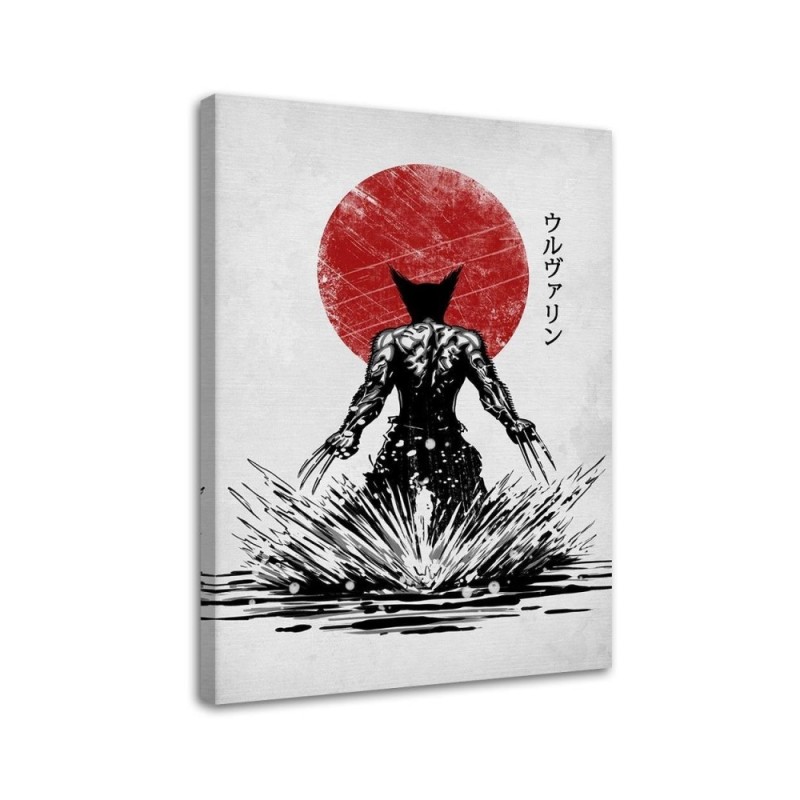 Canvas print wall art - Samurai in battle DDJVigo | FEEBY