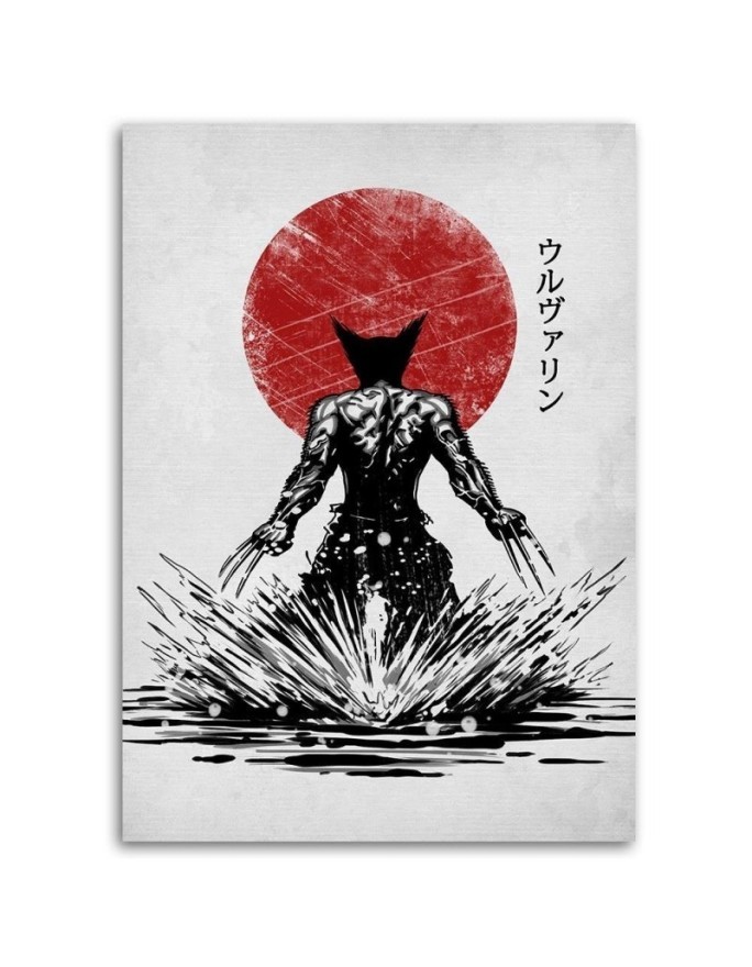 Canvas print wall art - Samurai in battle DDJVigo | FEEBY