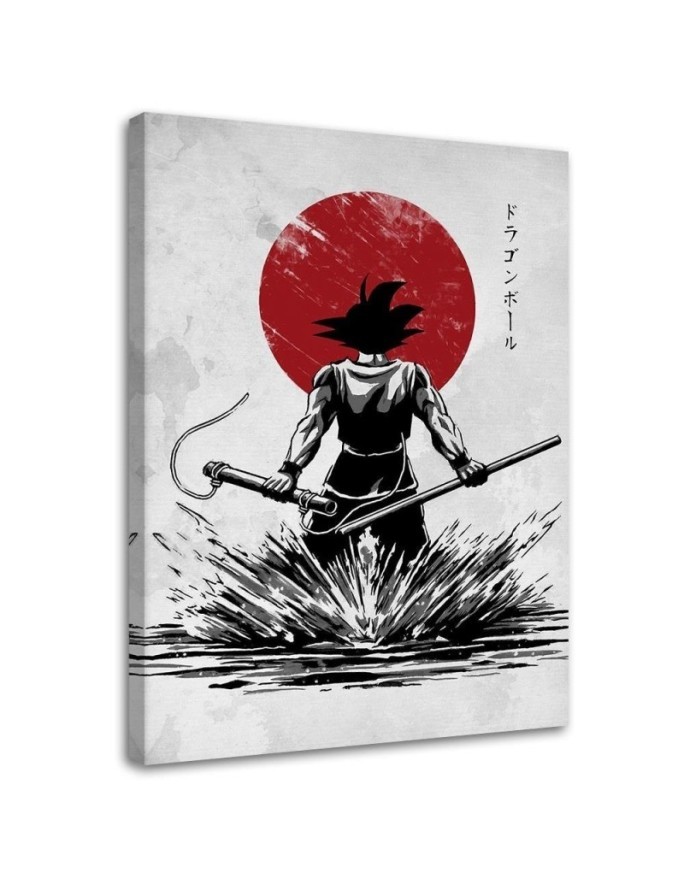 Youth decorative Canvas painting - Son Goku Samurai DDJVigo | FEEBY